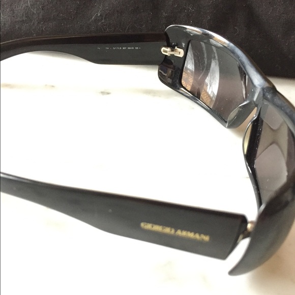 Giorgio Armani Black Sunglasses - Picture 6 of 8